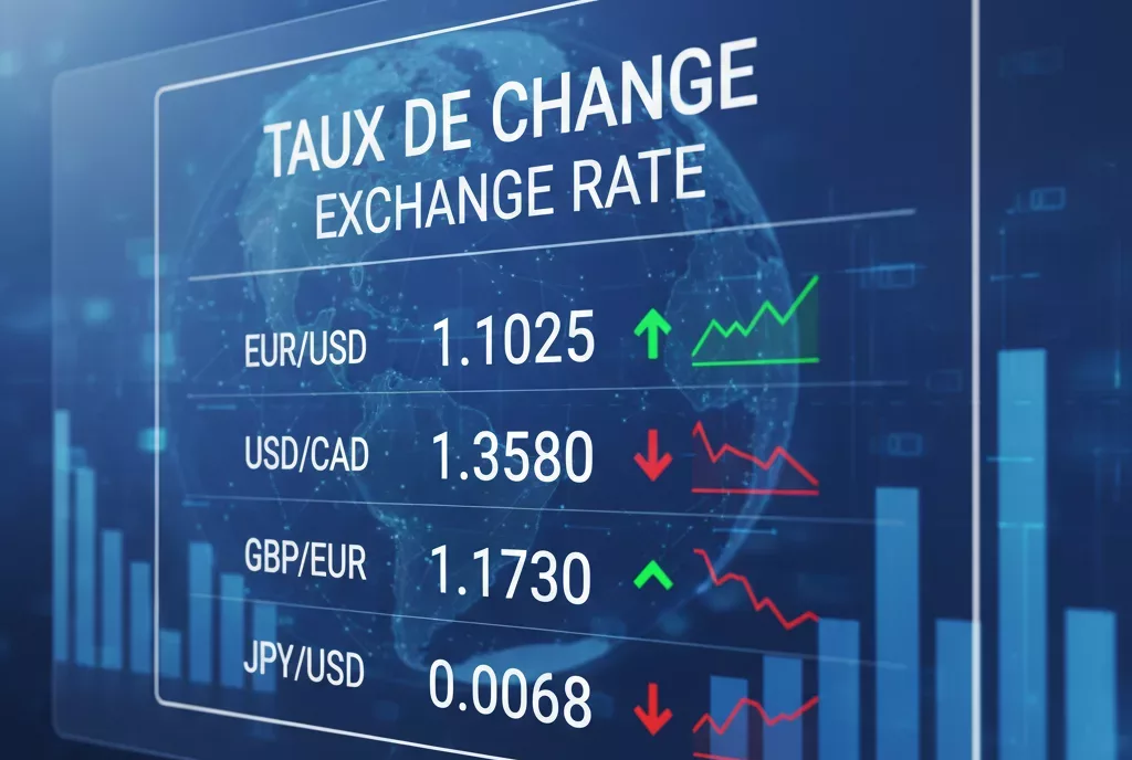 Taux de change : définition et fonctionnement