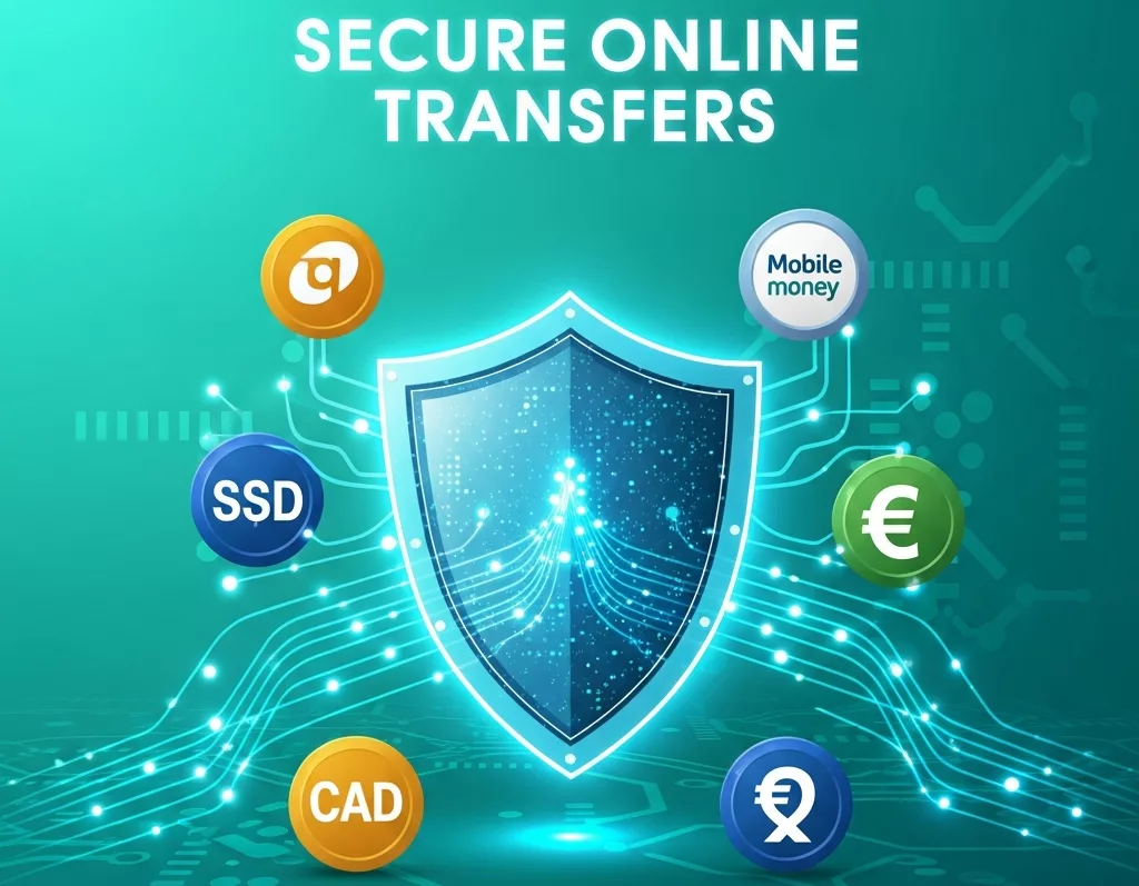 Transferts d’argent en ligne rapides et sécurisés