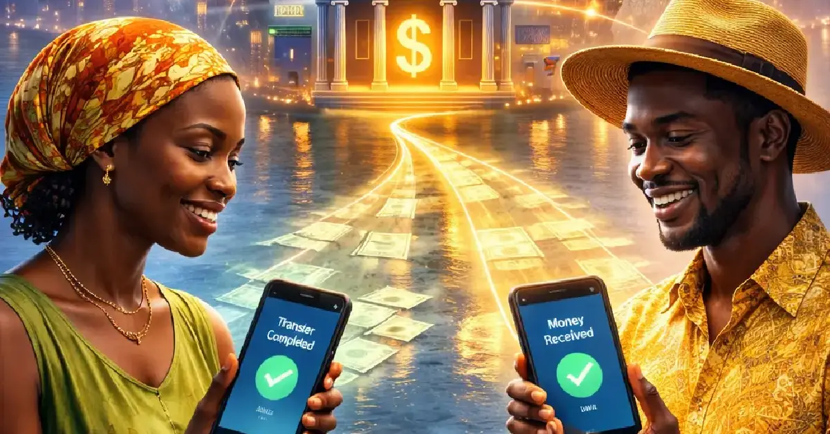 How do wireless network improvements speed up cross border money transfers